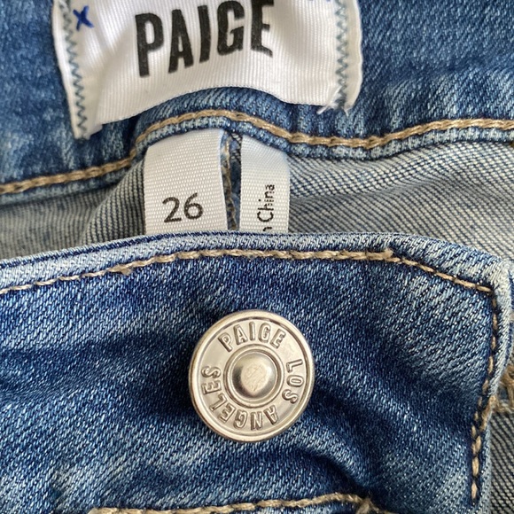 Paige Verdugo Ankle Undone Caballo in Bettie wash shark bite ankles sz 26 - Picture 5 of 13